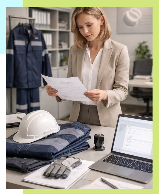 Сертификация спецодежды в Шадринске от 7239 р. | Алешин-Шдр