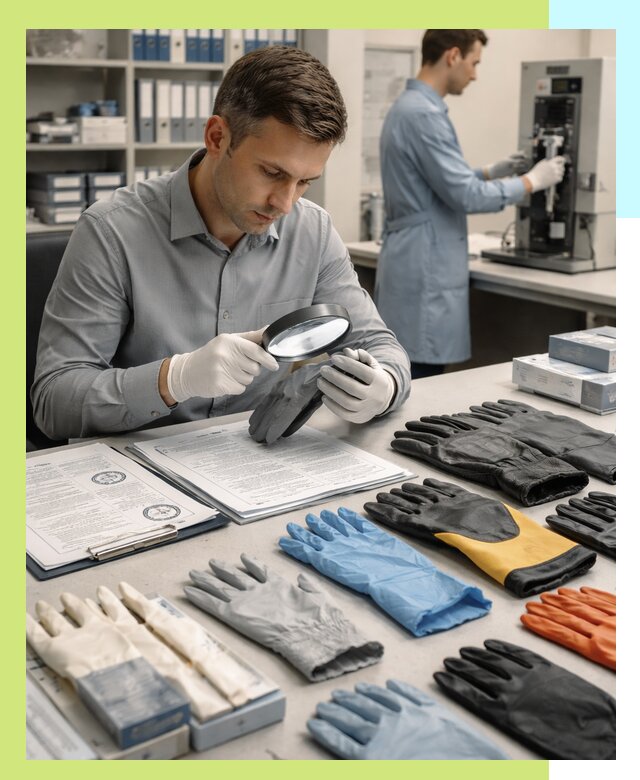 Сертификация перчаток и средств защиты продукции в Шадринске