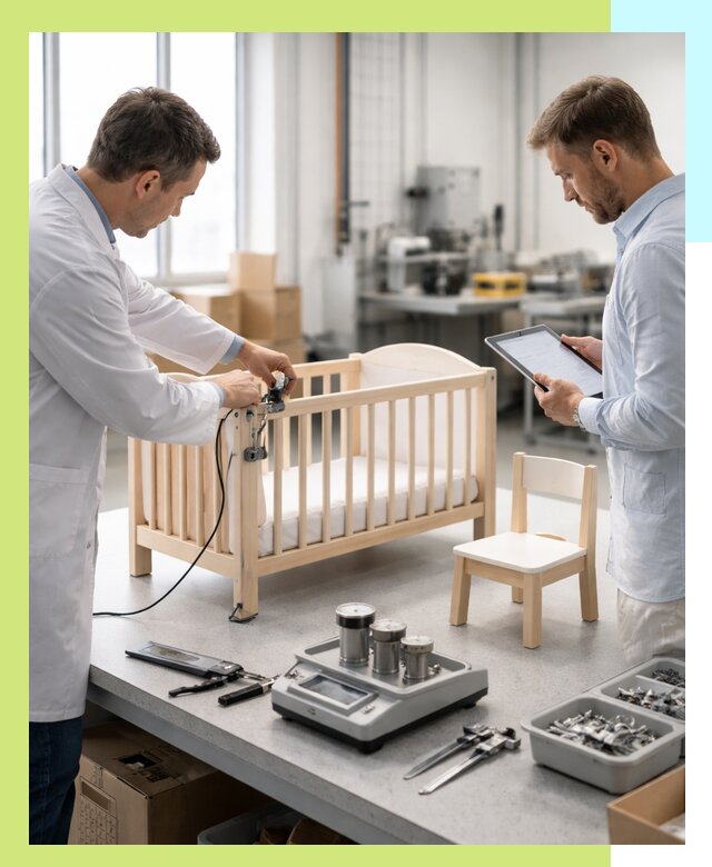 Сертификация детской мебели и проверка безопасности в Шадринске