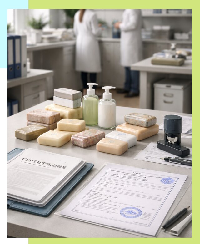 Сертификация мыла и сертификат на мыло в Шадринске от 12409 | Алешин-Шдр