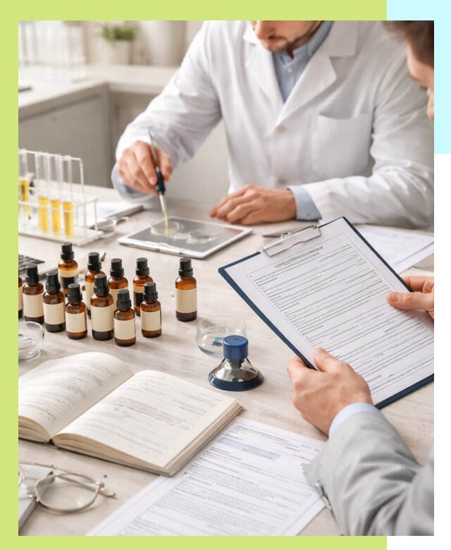 Сертификация эфирных масел и документация качества в Шадринске