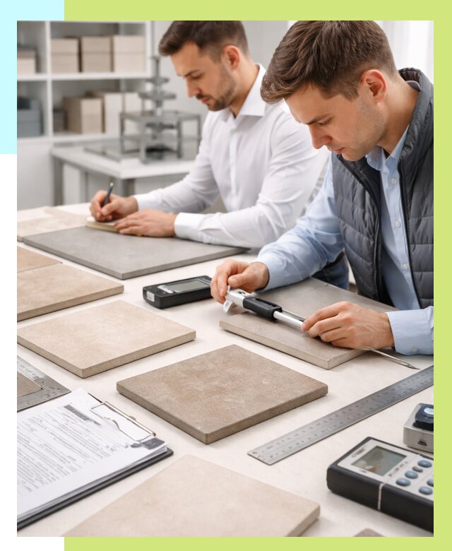 Сертификация плитки в Шадринске от 25853 р. | Алешин-Шдр гарантия