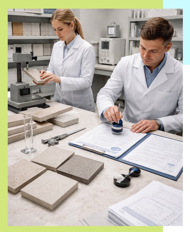 Сертификация плитки и керамики в Шадринске с документами