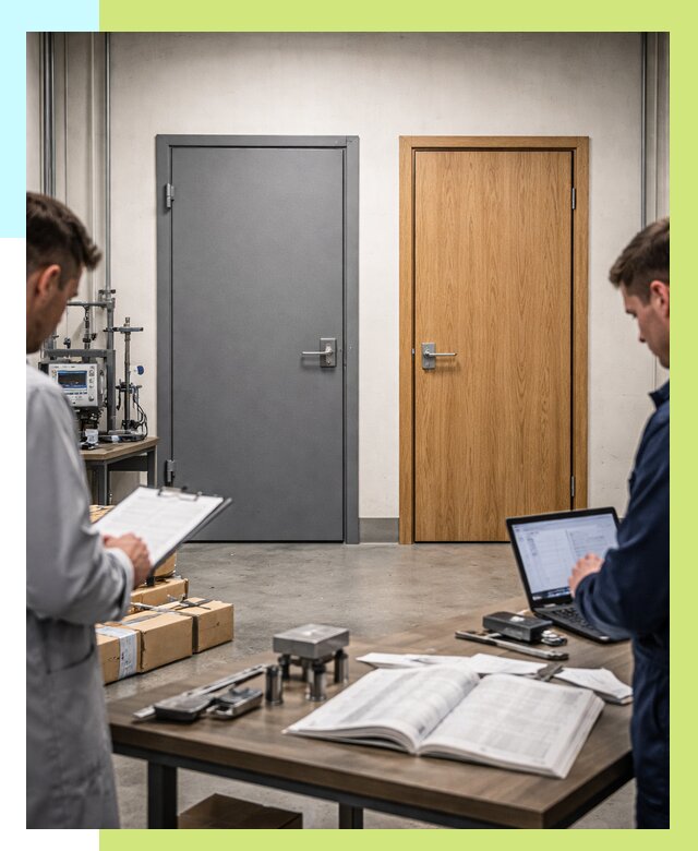 Сертификация дверей в Шадринске от 8273 р. под ключ | Алешин-Шдр