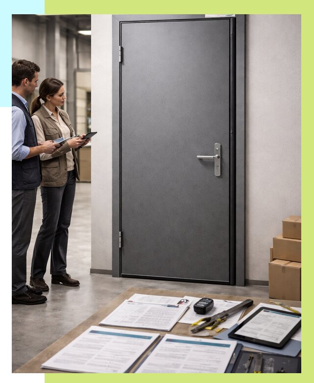 Сертификация противопожарных дверей в Шадринске от 9307 р. | Алешин-Шдр