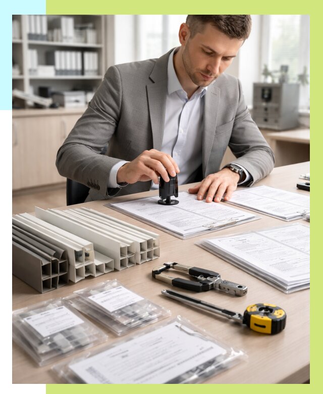 Сертификация ПВХ продукции в Шадринске от 8790 р., Алешин-Шдр