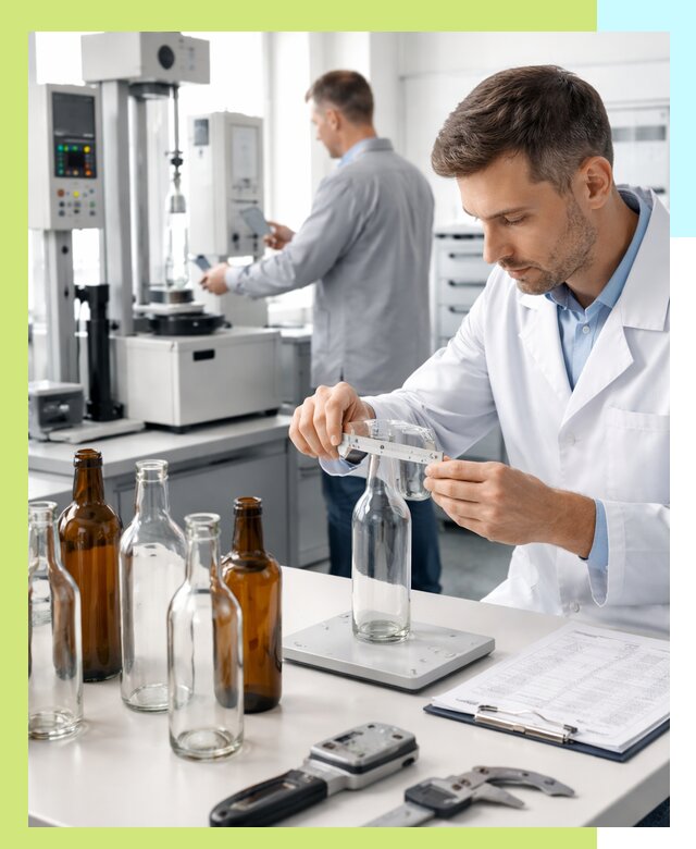 Сертификация стеклянных бутылок и сопутствующей упаковки в Шадринске