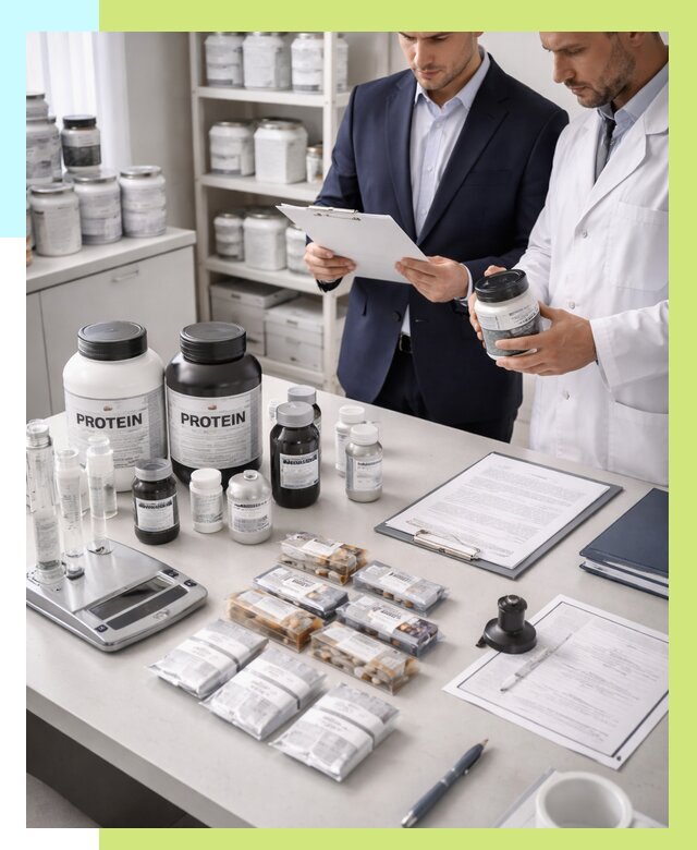 Сертификация спортивного питания в Шадринске от 15512 р., Алешин-Шдр