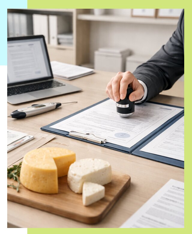 Сертификация сыров в Шадринске от 15512 р | Сертификат на сыр Алешин-Шдр