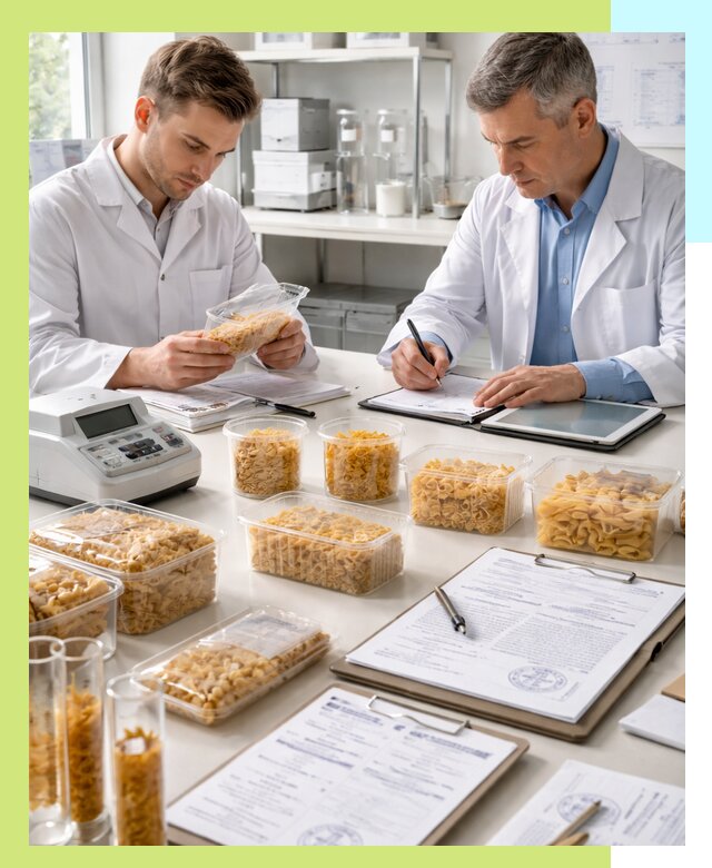 Сертификация макаронных изделий и технологической документации в Шадринске