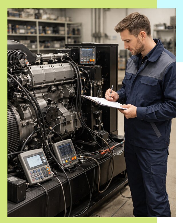 Сертификация дизельных генераторов и их оборудования в Шадринске