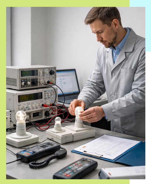 Сертификация ламп и светильников в Шадринске по нормативам