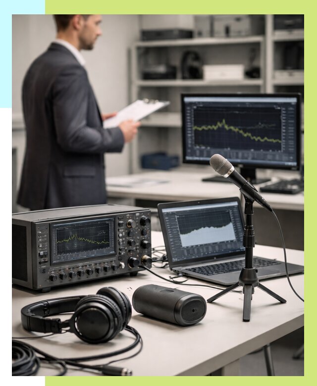 Сертификация аудиотехники в Шадринске от 15512 р., Алешин-Шдр