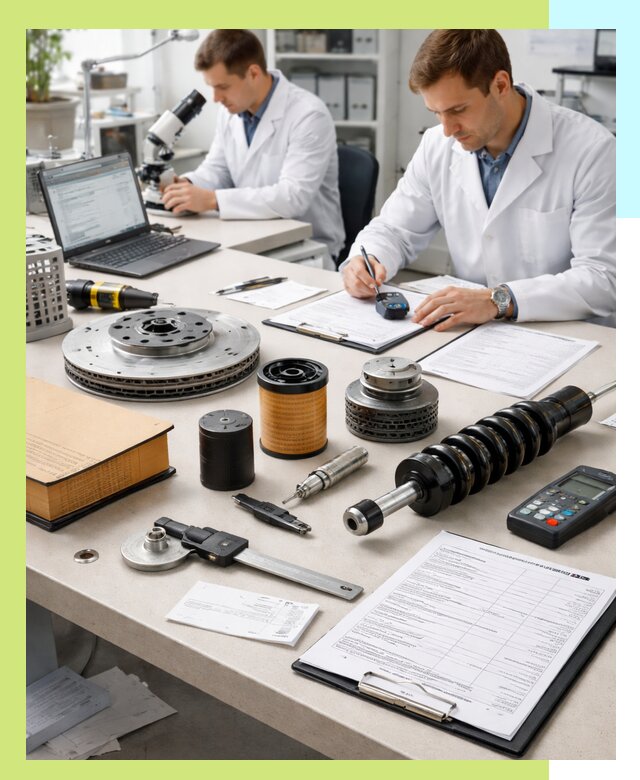 Сертификация автозапчастей и комплектующих в Шадринске по ГОСТ