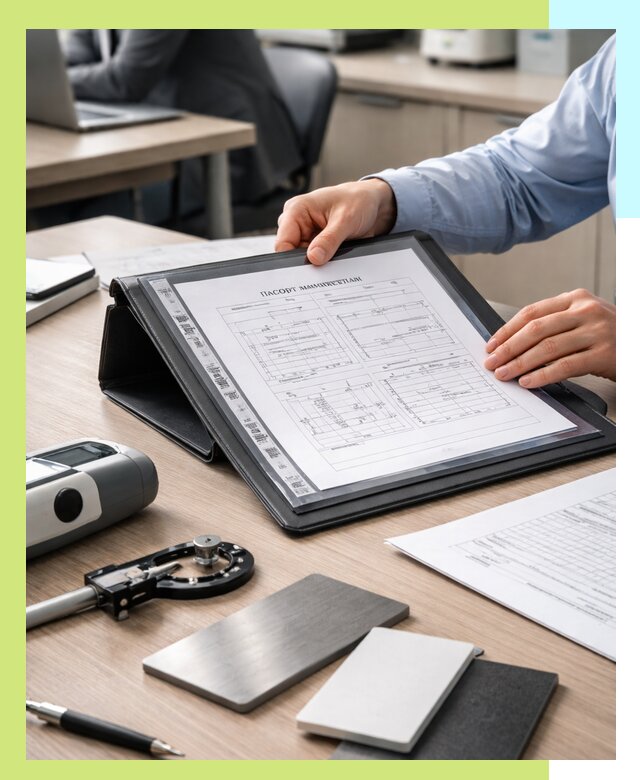 Оформление паспорта материала для продукции в Шадринске