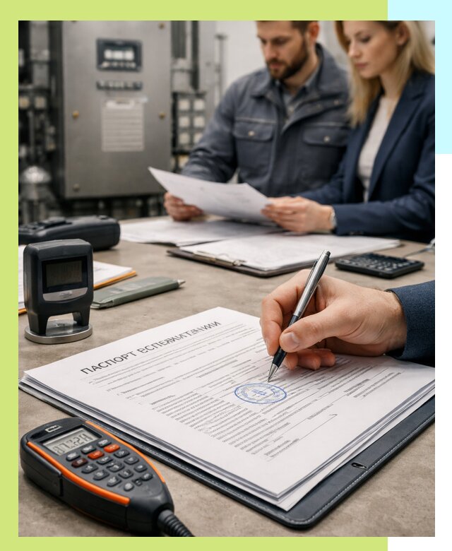 Оформление паспорта эксплуатации оборудования в Шадринске