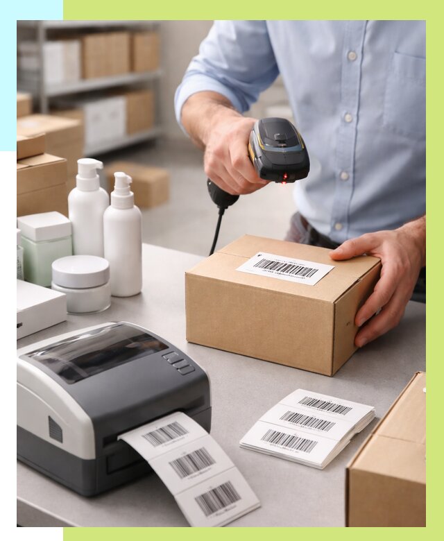 Штрихкодирование продукции в Шадринске от 4653 р. | Алешин-Шдр