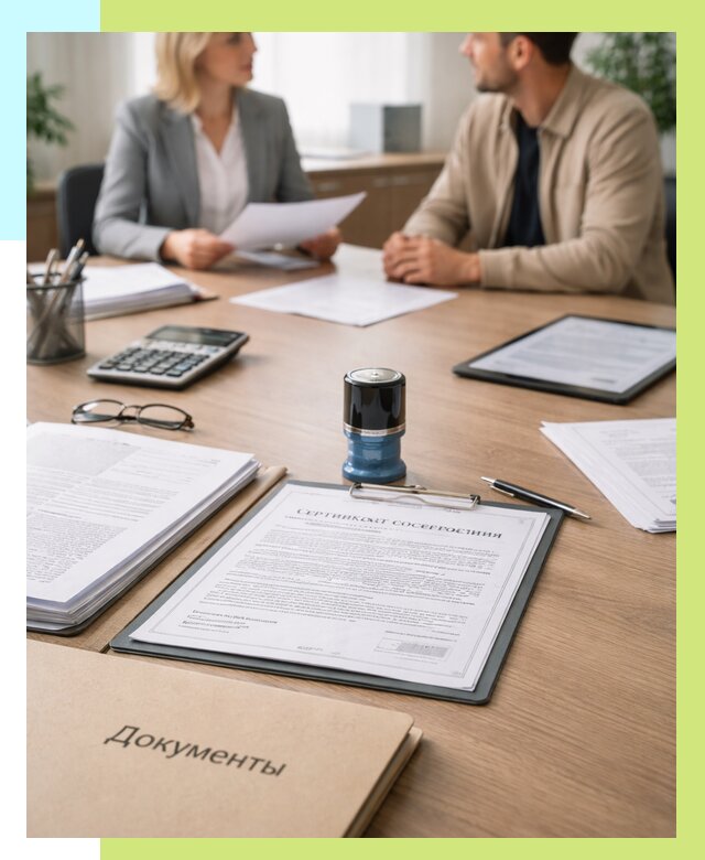 Сертификат соответствия на продукцию в Шадринске от 15512 р.|Алешин-Шдр