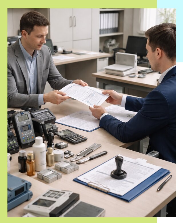 Оформление и получение заключения РЧЦ для оборудования в Шадринске