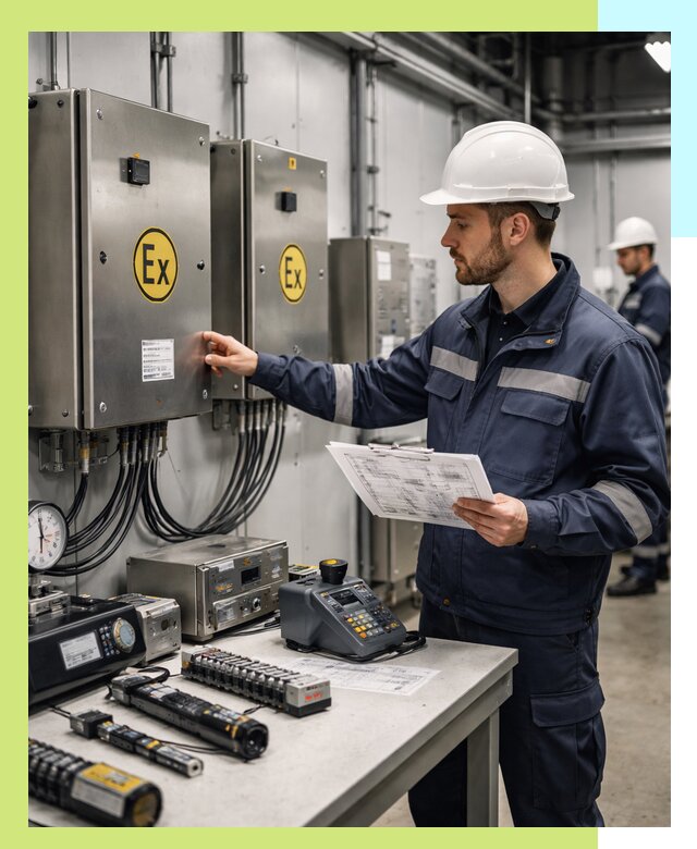 Сертификат взрывозащиты промышленного оборудования в Шадринске