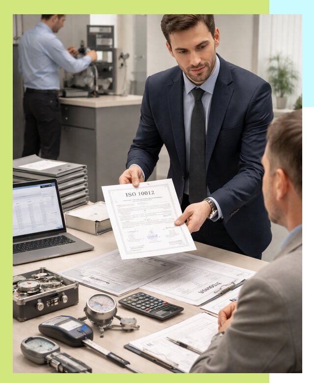 Выдача сертификата ISO 10012 по требованиям метрологии в Шадринске