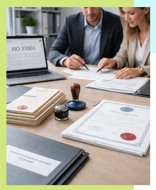 Получение сертификата ISO 37001 по системе борьбы с коррупцией в Шадринске
